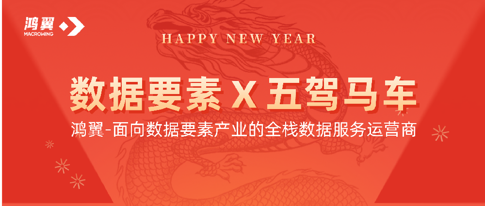2024鴻翼加速推進數據要素生產力，“五駕馬車”再啟新鴻圖